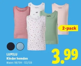 Aanbieding: Kinder hemden