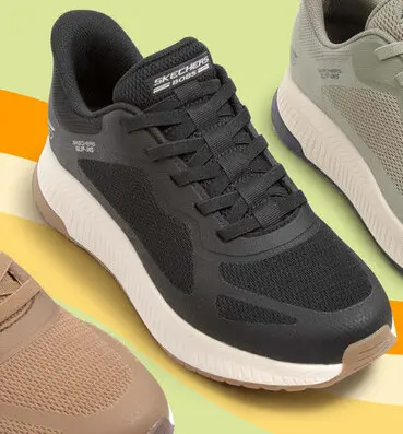 Aanbieding: Skechers Slip-ins: BOBS Sport Squad Chaos heren sneaker zwart
