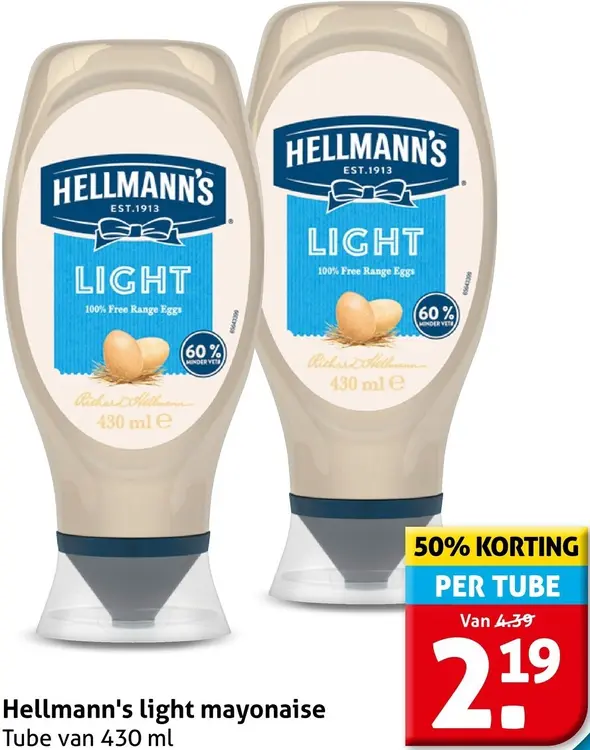 Aanbieding: Light mayonaise