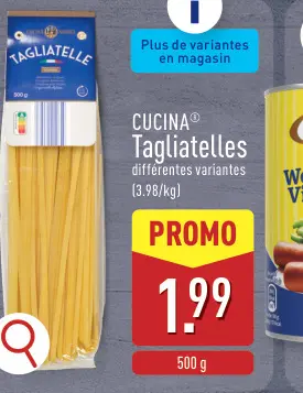 Offre: Tagliatelles