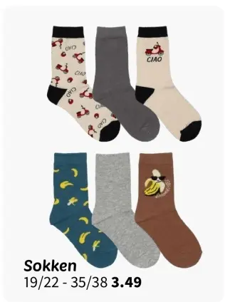 Aanbieding: Sokken
