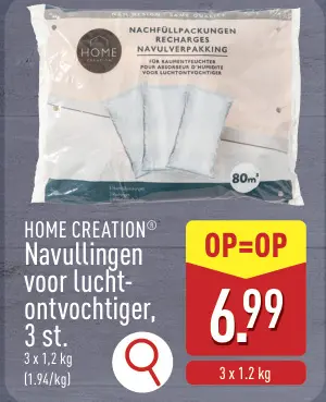 Promotie: Navullingen voor luchtontvochtiger