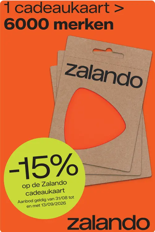 Promotie: Zalando Cadeaukaart