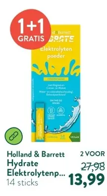 Aanbieding: Hydrate Elektrolytenpoeder
