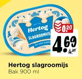 Aanbieding: Hertog slagroomijs