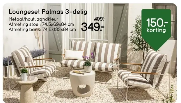Aanbieding: Loungeset Palmas
