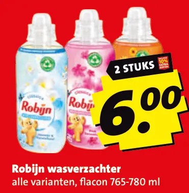 Aanbieding: Robijn wasverzachter
