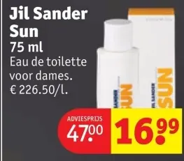 Promotie: Jil Sander Sun