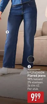 Aanbieding: Flared jeans