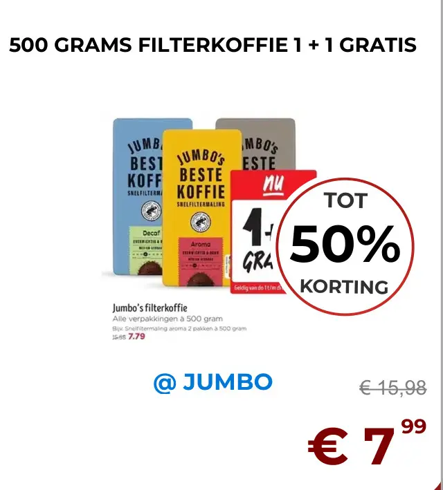 Aanbieding: Filterkoffie