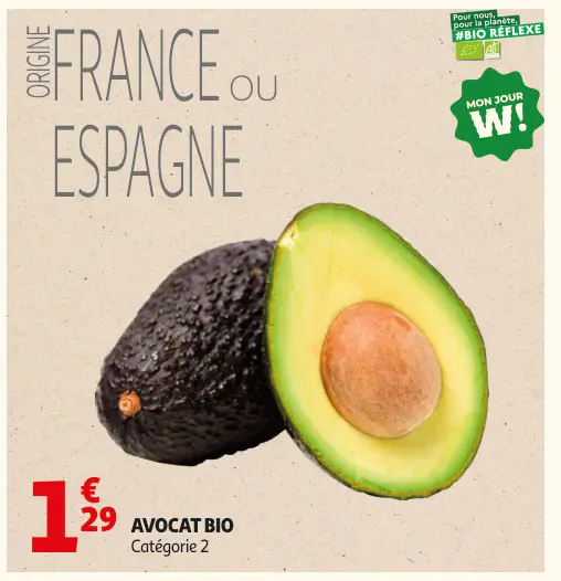 Offre: Avocat bio