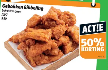 Aanbieding: Gebakken kibbeling