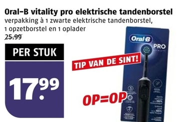 Aanbieding: Oral-B vitality pro elektrische tandenborstel