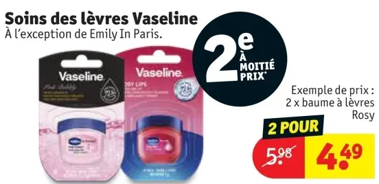 Offre: Soins des lèvres