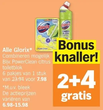 Promotie: Alle Glorix
