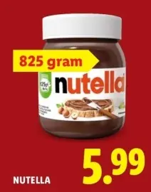Aanbieding: Nutella