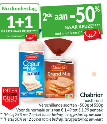 Promotie: Toastbrood