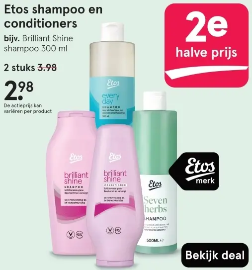 Aanbieding: Shampoo en conditioners