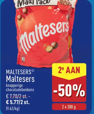 Promotie: Maltesers