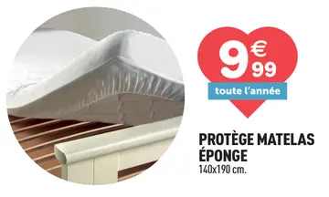 Offre: Protège Matelas Éponge