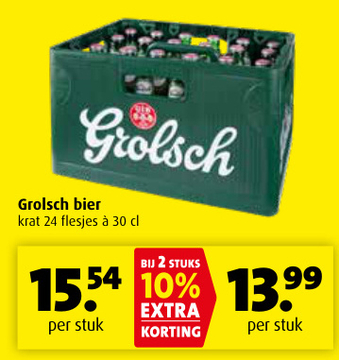 Aanbieding: Grolsch bier