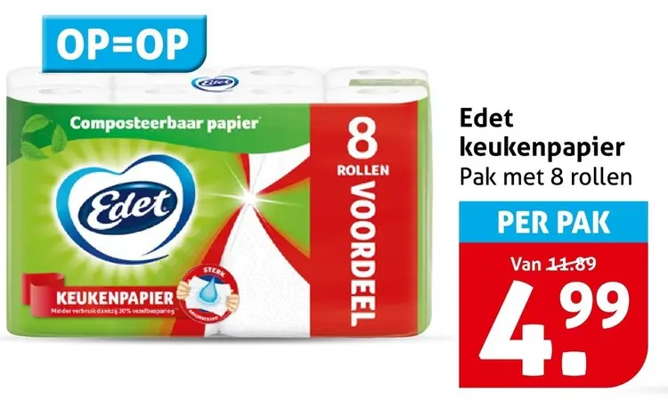 Aanbieding: Edet keukenpapier