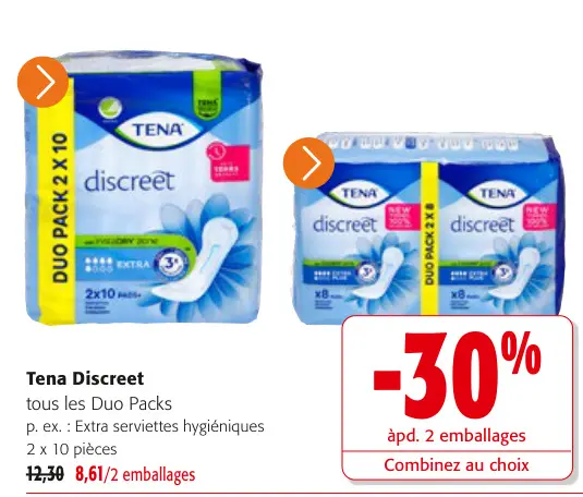 Offre: Tena Discreet