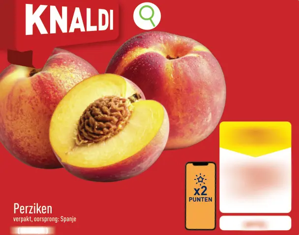 Promotie: Perziken
