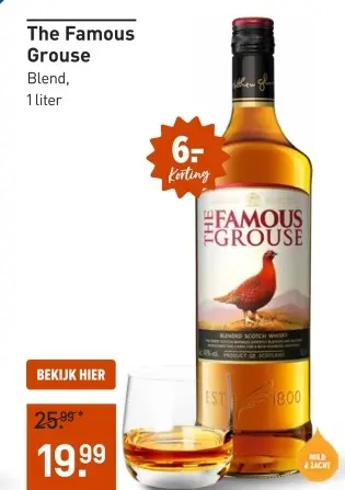 Aanbieding: The Famous Grouse