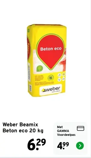 Aanbieding: Beamix Beton eco