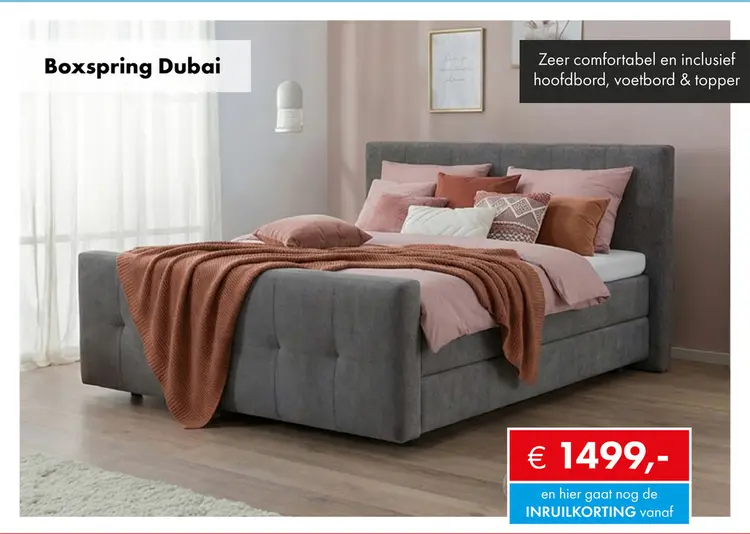 Aanbieding: Boxspring Dubai