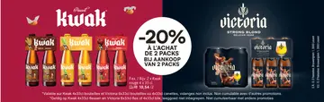 Offre: Kwak ou Victoria