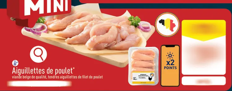 Offre: Aiguillettes de poulet