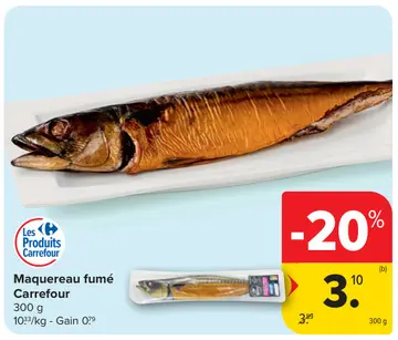 Offre: Maquereau fumé