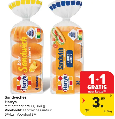 Promotie: Sandwiches