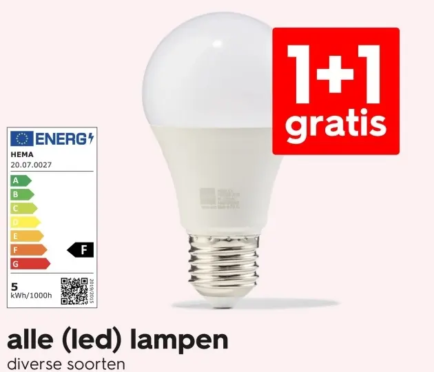 Aanbieding: alle (led) lampen