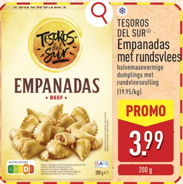 Promotie: Empanadas met rundsvlees