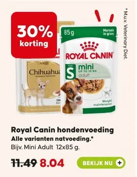 Aanbieding: Royal Canin hondenvoeding Alle varianten