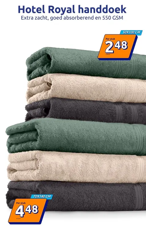 Aanbieding: Hotel Royal handdoek
