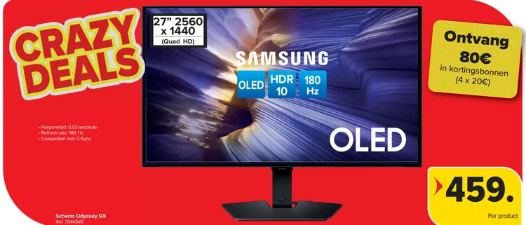 Promotie: Samsung Odyssey G5