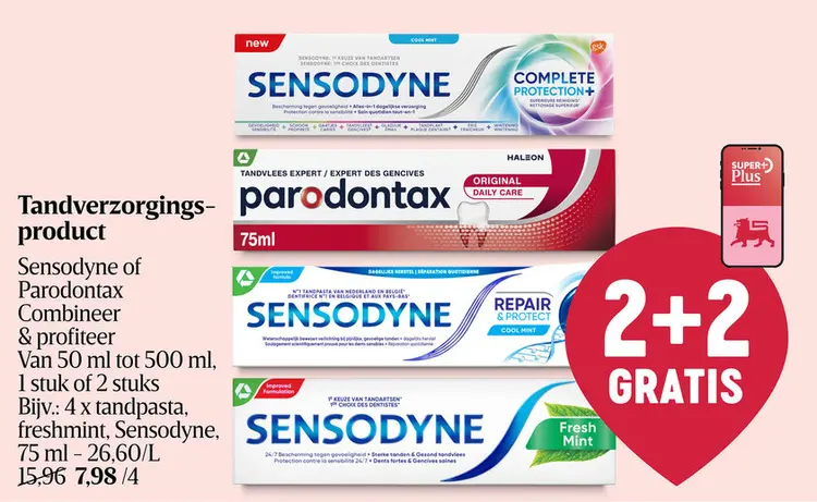 Promotie: Tandverzorgingsproduct
