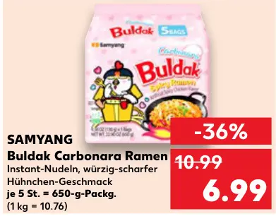 Aanbieding: Buldak Carbonara Ramen