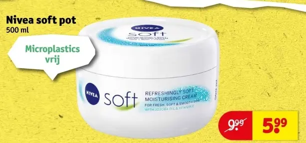 Aanbieding: Nivea soft pot