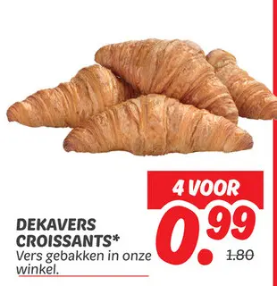 Dekavers croissants