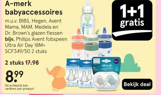 Aanbieding: A-merk babyaccessoires