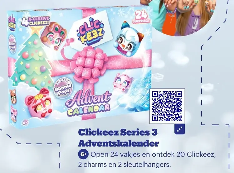 Promotie: Clickeez Series 3 Adventskalender