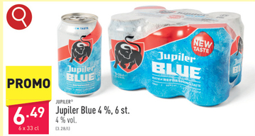 Aanbieding: Jupiler Blue