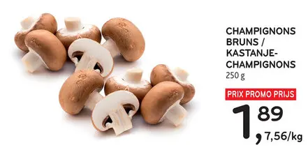 Offre: Champignons bruns / Kastanjechampignons