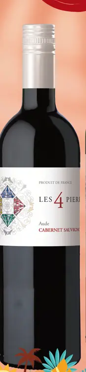 Aanbieding: Les 4 pierre Cabernet Sauvignon
