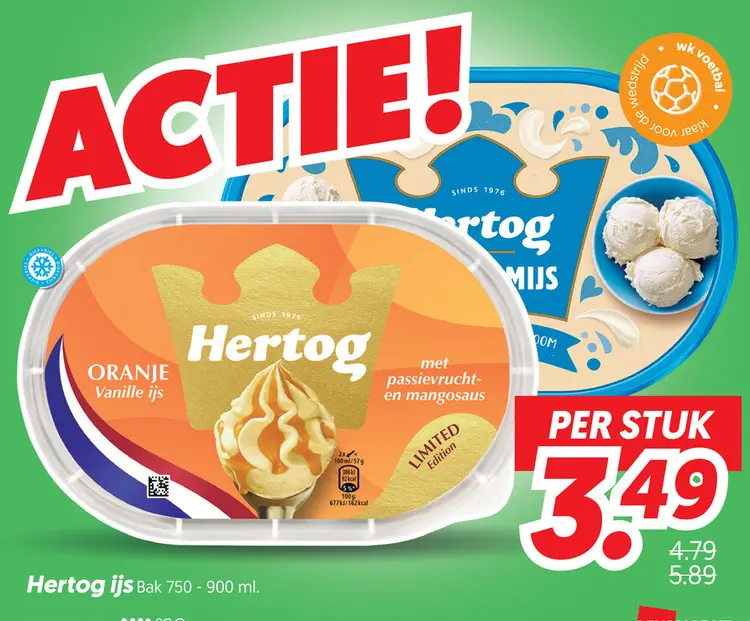 Aanbieding: Hertog ijs